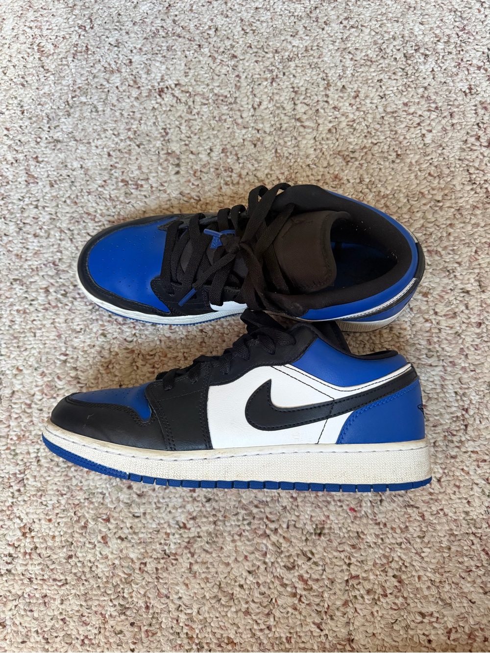 Nike Air Jordan 1 Low - Black/White/Royal Blue